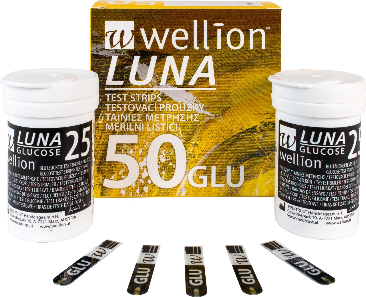 Wellion LUNA GLU Test Strips